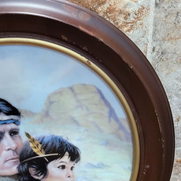 Vague Shadows The Kjowa Nation Decorative Collector Plate by Perillo - Picture 7 of 16